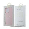 Guess GUHMP16LPGHSMMP iPhone 16 Pro 6.3 różowy/pink hardcase Grained Ring MagSafe